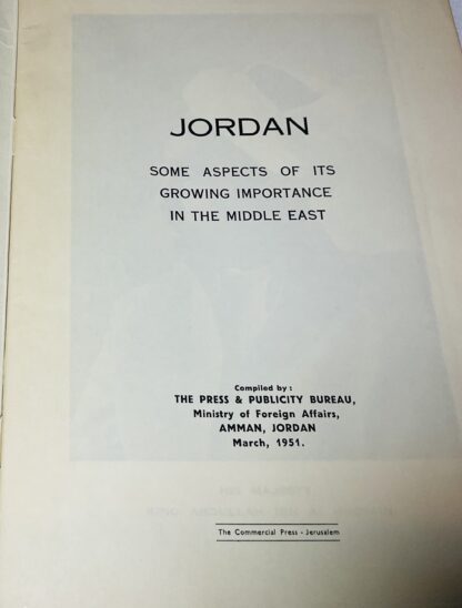 Jordan: Some Aspects of Its Growing Importance in the Middle East - Image 2