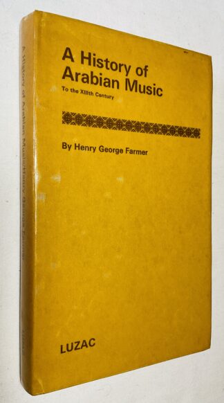 A History of Arabian Music to The XIIIth Century