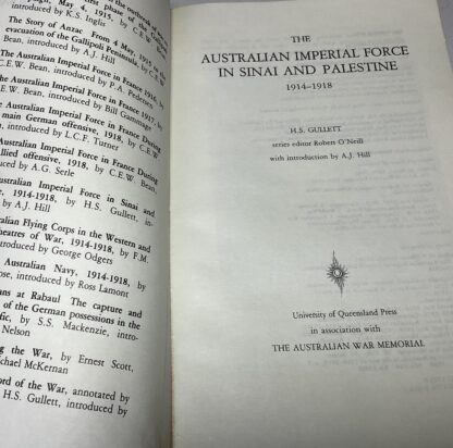 The Australian Imperial Force in Sinai and Palestine - Image 2