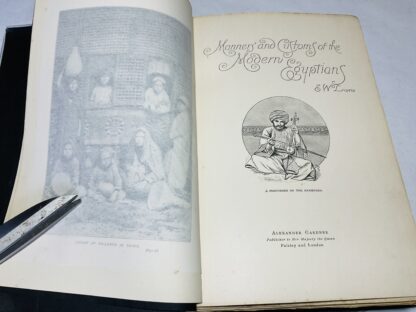 An Account of the Manners and Customs of the Modern Egyptians Written in Egypt During the Years 1833 - 1835 - Image 2