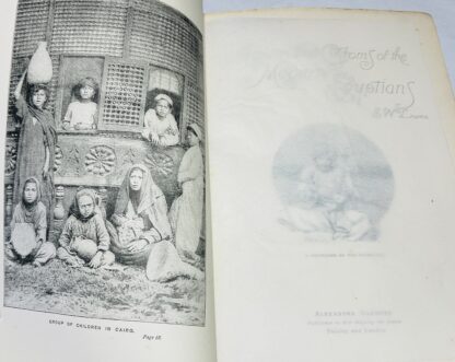 An Account of the Manners and Customs of the Modern Egyptians Written in Egypt During the Years 1833 - 1835 - Image 3