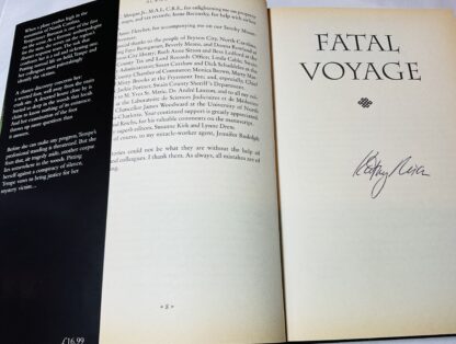 Fatal Voyage: Temperance Brennan Series Number 4 [signed] - Image 2
