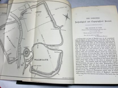 Yorkshire Archaeological and Topographical Journal: Volume IV, 1875-6 - Image 3