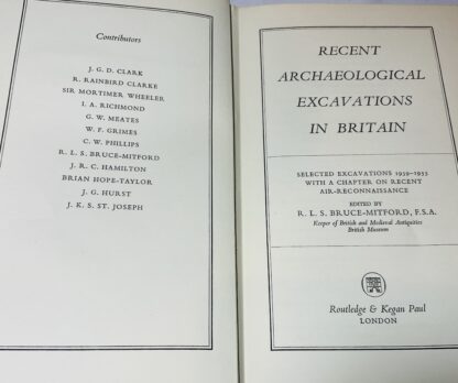 Recent Archaeological Excavations in Britain: Selected Excavations 1939-1955; With a Chapter on Recent Air-reconnaissance - Image 2