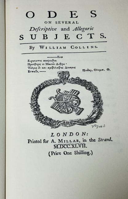 Odes on Several Descriptive and Allegoric Subjects - Image 4