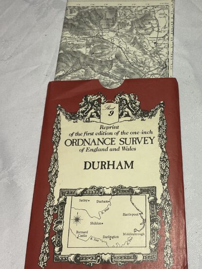 Durham  [Reprint Of The First Edition Of The One - Inch Ordnance Survey Of England And Wales Sheet 9]