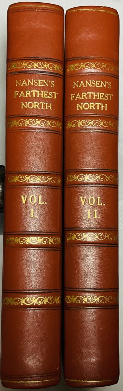 Farthest North: Being the Record of a Voyage of Exploration of the Ship Fram, 1893-96, and of a Fifteen Months Sleigh Journey by Dr. Nansen and Lieut. Johansen with an Appendix by Otto Sverdrup, Captain of the Fram [Two Volume set] - Image 2