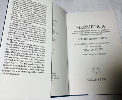 Hermetica: Writings Attributed to Hermes Trismegistus - Image 2