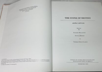 The Stone of Destiny: Artefact and Icon[ Society of Antiquaries of Scotland Monograph Series Number 22] - Image 2