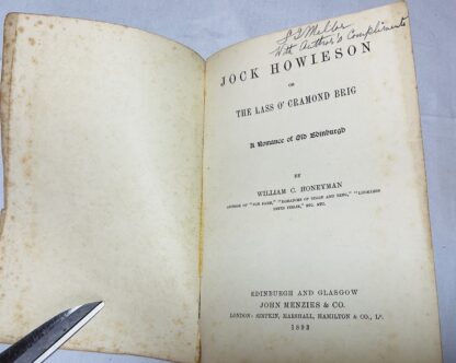 Jock Howieson, Or The Lass O' Cramond Brig: A Romance of Old Edinburgh - Image 2