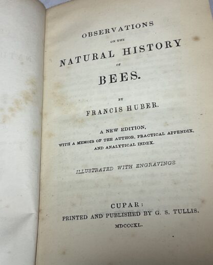 New Observations on the Natural History of Bees [New Edition] - Image 3