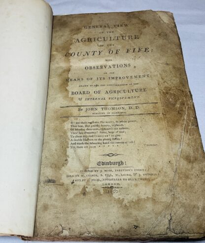 General View of the Agriculture of the County of Fife: With Observations on the Means of Its Improvement: Drawn Up for the Consideration of the Board of Agriculture & Internal Improvement - Image 2