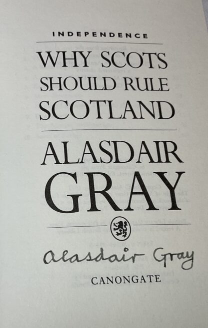 Independence: Why Scots Should Rule Scotland - Image 2