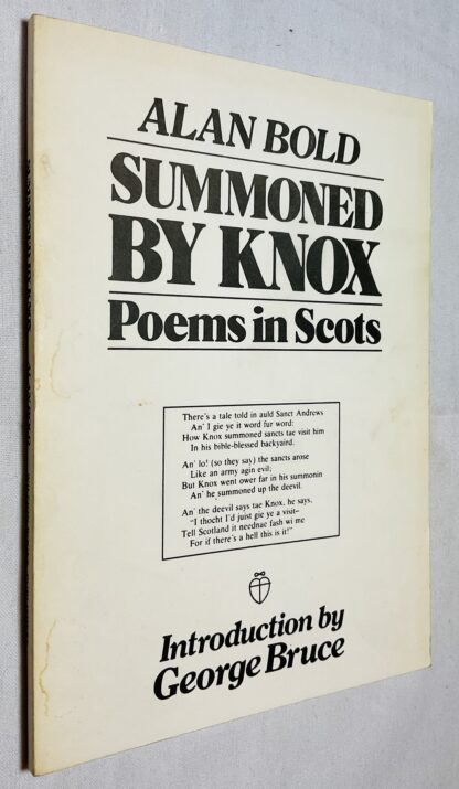 Summoned by Knox: Poems in Scots