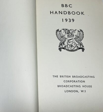 The B.B.C. Handbook 1939 - Image 2