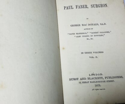 Paul Faber, Surgeon - Image 2