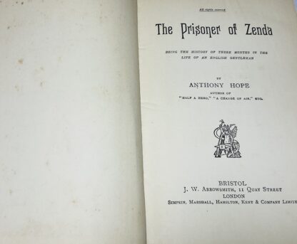The Prisoner of Zenda: Being the History of Three Months in the Life of an English Gentleman - Image 2