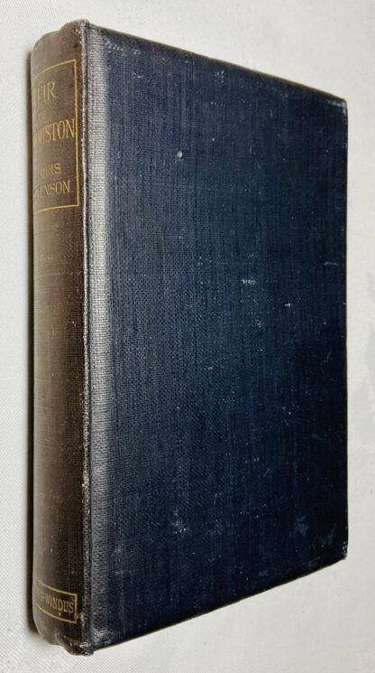 Weir of Hermiston: An Unfinished Romance