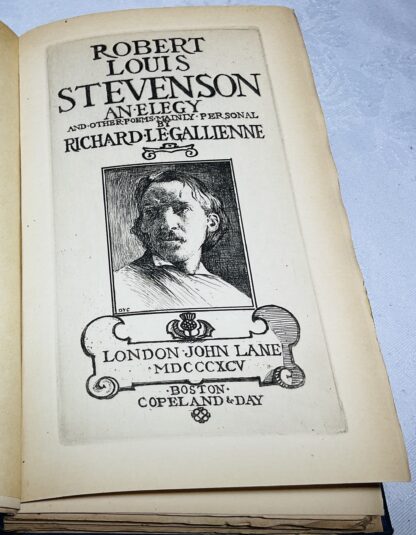 'Robert Louis Stevenson: An Elegy' and Other Poems, Mainly Personal - Image 2