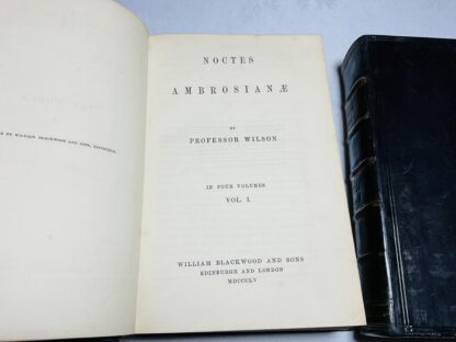Noctes Ambrosianae [4 Volumes bound in 2 ] - Image 3