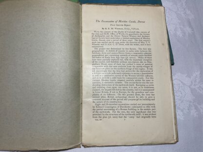 The Excavations of Maiden Castle, Dorset: First, Second, and Third Interim Reports [Three volumes] - Image 2