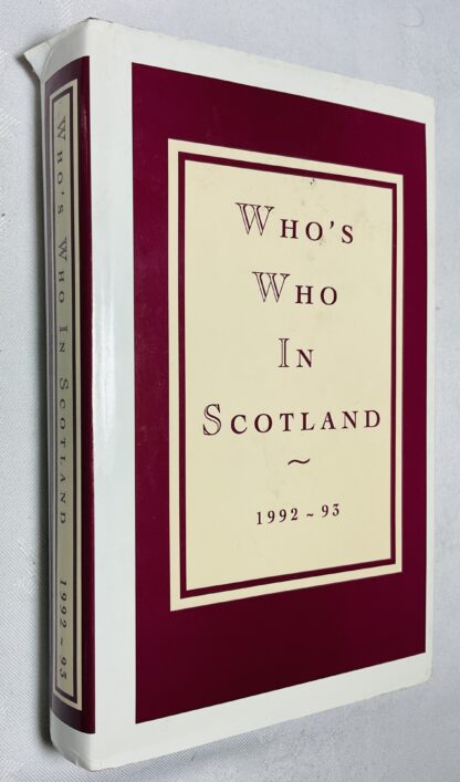 Who's Who in Scotland 1992-1993