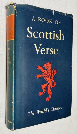 A Book of Scottish Verse
