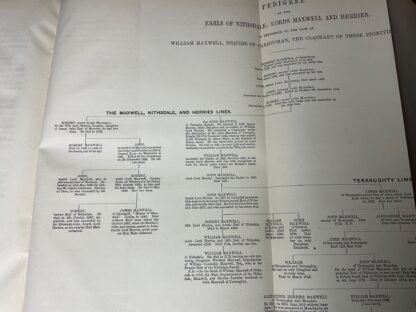 Nithsdale, Maxwell & Herries Peerages: Case for William Maxwell of Carruchan, Esquire, Claiming to be Earl of Nithsdale, Lord Maxwell, Eskdale & Carlyle, and Lord Herries in the peerage of Scotland. - Image 4