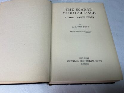 The Scarab Murder Case: A Philo Vance Story - Image 2