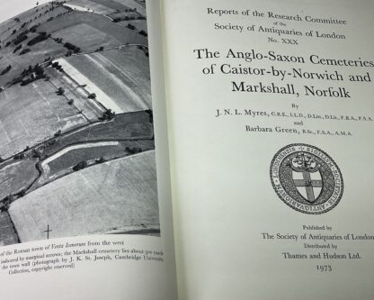 The Anglo-Saxon cemeteries of Caistor-by-Norwich and Markshall, Norfolk. Reports of the Research Committee of the Society of Antiquaries of London No. XXX - Image 2