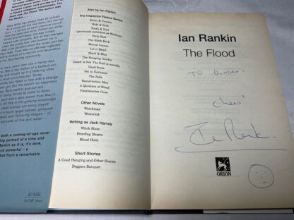 The Flood [signed copy with letter] - Image 3