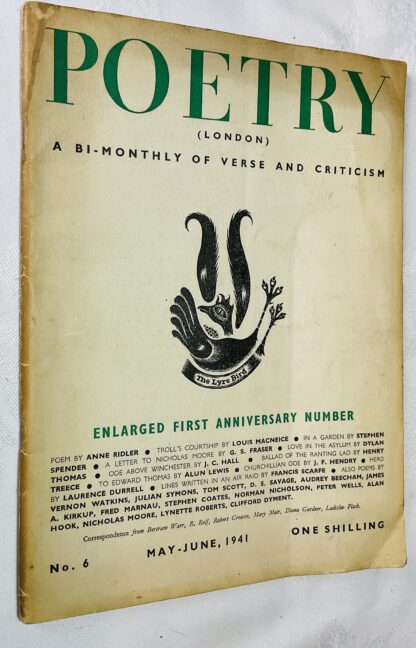 Poetry (London) Number 6, May-June 1941