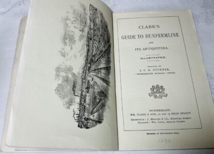 Clark's Guide to Dunfermline and its Antiquities. - Image 3