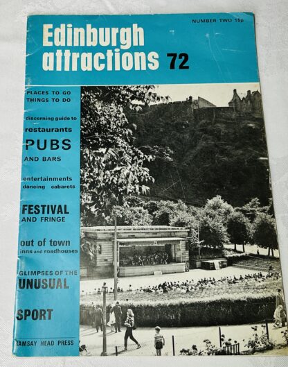 Edinburgh Attractions No.2 1972