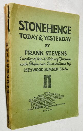 Stonehenge: Today and Yesterday