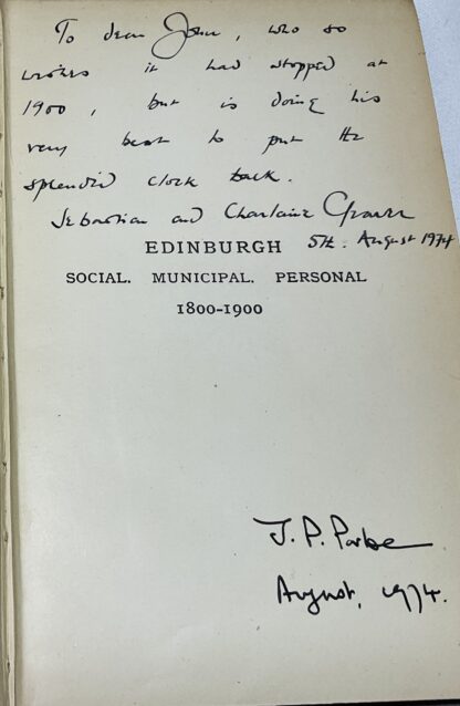 Edinburgh in the Nineteenth Century: Being a Diary of the Chief Events Which Have Occurred in the City from 1800 A.D. to 1900 A.D. - Image 2