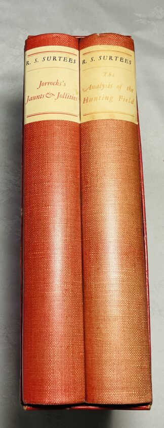 Jorrock's Jaunts & Jollities:  The Analysis of the Hunting Field [Two volume numbered limited editions in slipcase]