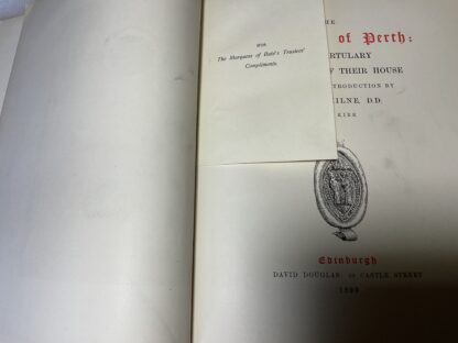 he Blackfriars Of Perth: Their Chartulary And Papers Of Their House - Image 4
