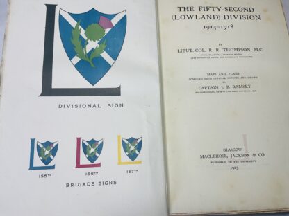 The Fifty-Second (Lowland) Division, 1914-1914 - Image 3