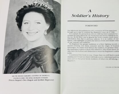 A Soldier's History: The Story of the Royal Highland Fusiliers [Princess Margaret's Own Glasgow and Ayrshire Regiment] - Image 2