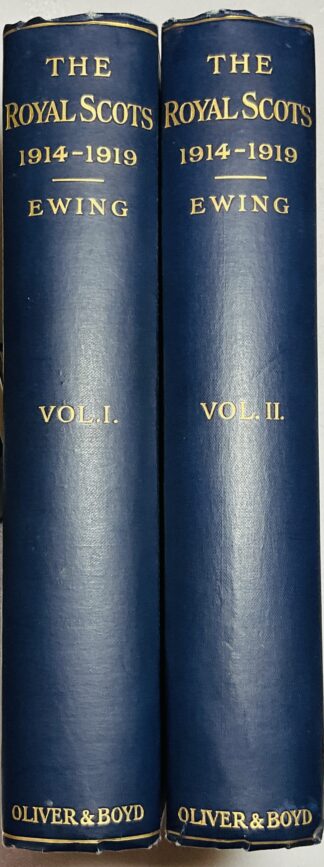 The Royal Scots, 1914-1919 [Two volume set]