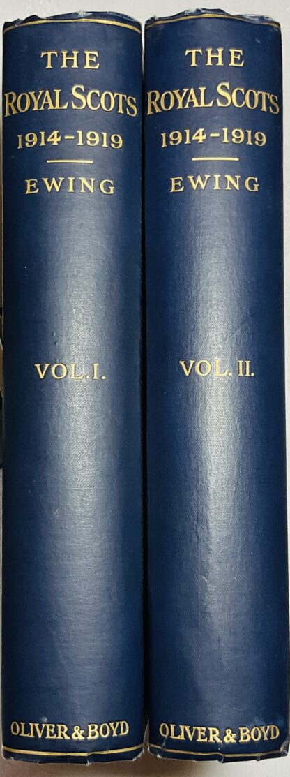 The Royal Scots, 1914-1919 [Two volume set]