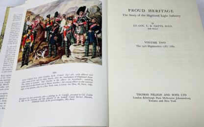 Proud Heritage: The Story of the Highland Light Infantry- Volume 2 The  74th Highlanders, 1777-1882 - Image 2