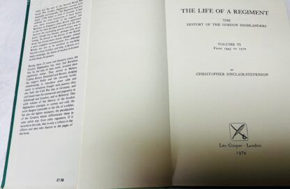 The Life of a Regiment: The History of the Gordon Highlanders, Volume VI - 1945-1970 - Image 2