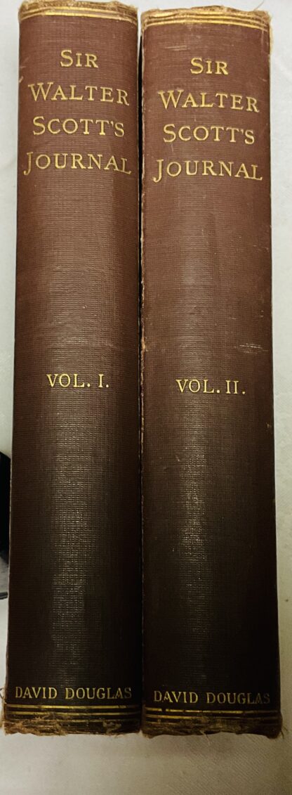 The Journal of Sir Walter Scott  [2 volumes ]