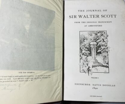The Journal of Sir Walter Scott  [2 volumes ] - Image 3