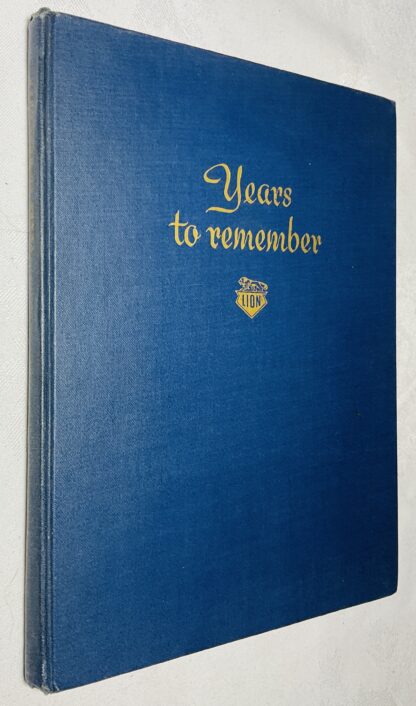 Years to remember: A Record of the First Hundred Years of the Business of D. And J. Fowler Limited, 1854-1954