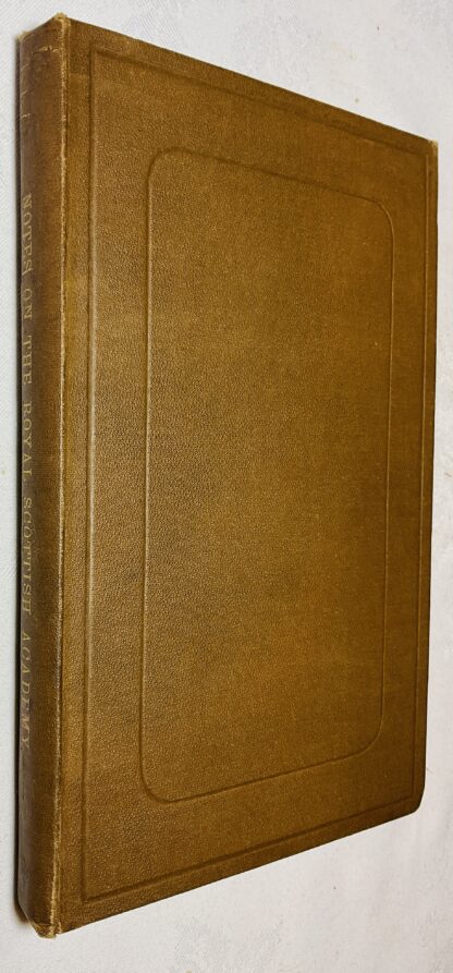 Notes of the Early History of the Royal Scottish Academy