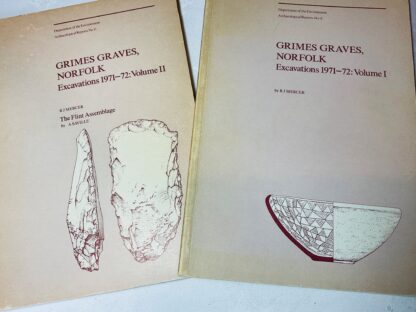 Grimes Graves, Norfolk: Excavations, 1971-72 [2 Volume set] - Image 2