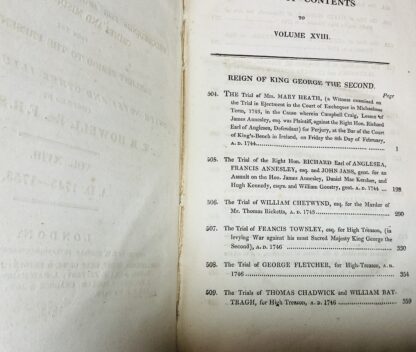A Complete Collection of State Trials:  Vol XVIII, A D 1743-1753 [Jacobite Trials] - Image 4